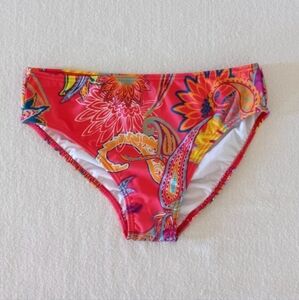 VENUS Festive Occasion Floral Print Bikini Bottom, size 6